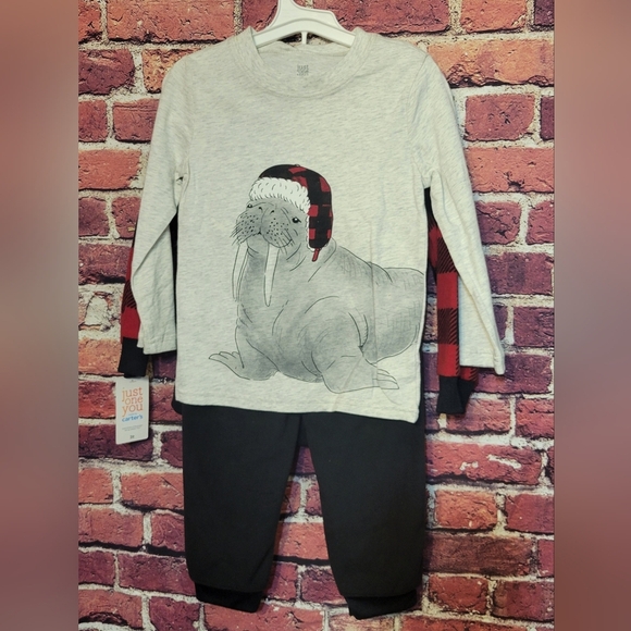 Carters 3piece Fleece Out Fit Toddler Boys - Picture 7 of 9